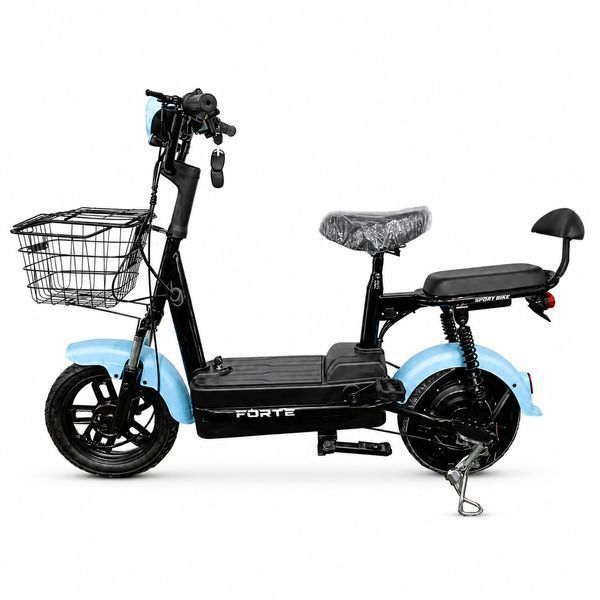 Блакитний електричний велоскутер Forte LUCKY-WS500 500 Вт BP-145064 фото