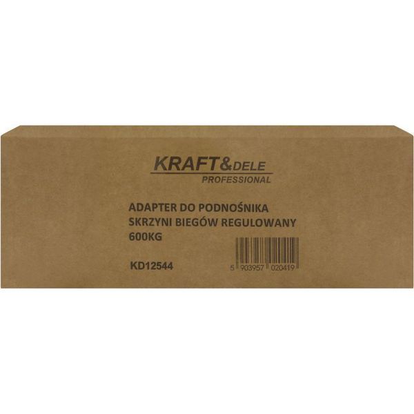 Адаптер коробки передач Kraft&Dele KD12544 600 кг, 630 мм KD-KD12544 фото