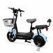 Блакитний електричний велоскутер Forte LUCKY-WS500 500 Вт BP-145064 фото 2