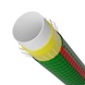 Шланг для поливу PVC Intertool GE-4125 30 м 3/4" 4-шаровий шланг для води армований водяний шланг для дачі садовий шланг із захистом IT-GE-4125 фото 3