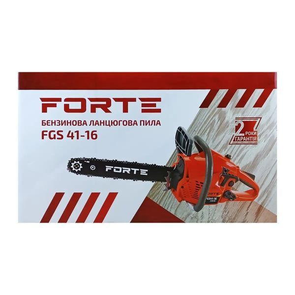 Бензопила Forte FGS41-16 Industry Line 2500 Вт, 40 см BP-77652 фото