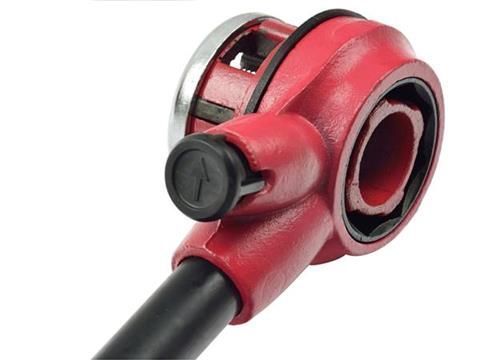 Набор плашек с удлинителем Mar-Pol M55820 1/4"-1 1/4" плашки для нарезки резьбы на трубах комплект плашек для труб резьбонарезные плашки MPL-M55820 фото