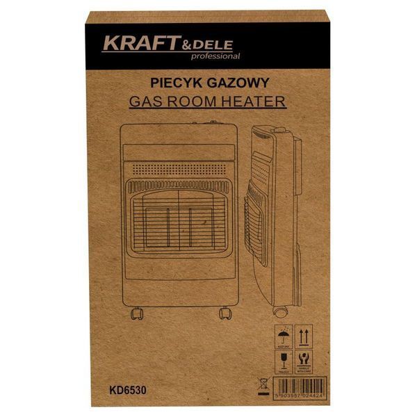 Газовый обогреватель Kraft&Dele KD6530 1500/2750, 2750/4200 Вт KD-KD6530 фото