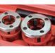 Набор плашек с удлинителем Mar-Pol M55820 1/4"-1 1/4" плашки для нарезки резьбы на трубах комплект плашек для труб резьбонарезные плашки MPL-M55820 фото 4