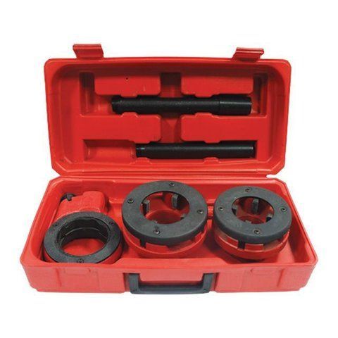 Набор трубных плашек 1 1/2" 2" 2 шт Intertool SD-8002 набор плашек для нарезки резьбы плашки резьмонарезные комплект плашек для труб IT-SD-8002 фото