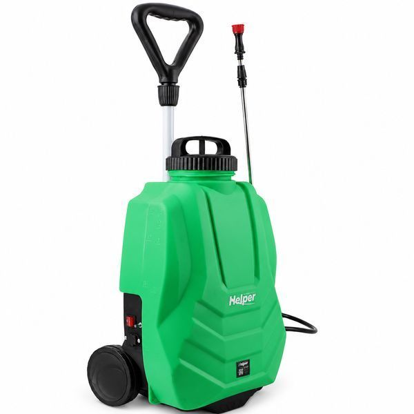 Акумуляторний обприскувач на колесах Helper HP-1167 16 л HP - 1167 фото