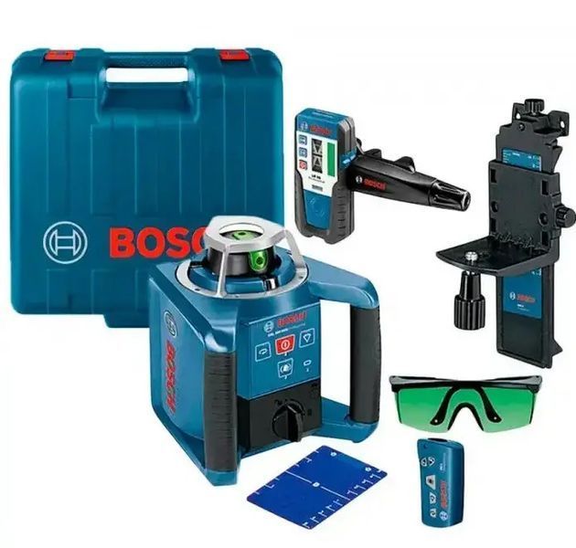 Лазерний нівелір Bosch PROFESSIONAL GRL 300 HVG ротаційний нівелір із зеленим променем лазерний вимірювальний рівень для ремонту GRL 300 HVG фото