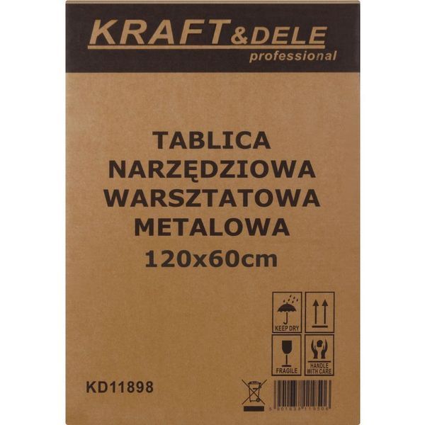 Металева дошка для інструментів Kraft&Dele KD11898 KD-KD11898 фото