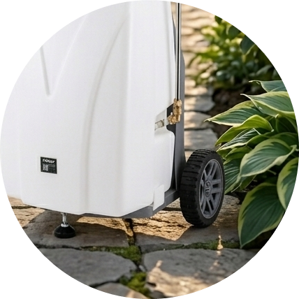 Акумуляторний обприскувач на колесах Helper HP-1169 40 л HP - 1169 фото