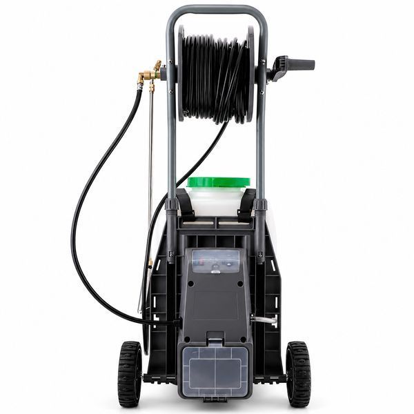 Акумуляторний обприскувач на колесах Helper HP-1169 40 л HP - 1169 фото