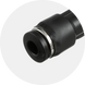 Прямое цанговое соединение Intertool PT-2390 4&times;4 мм IT-PT-2390 фото 4