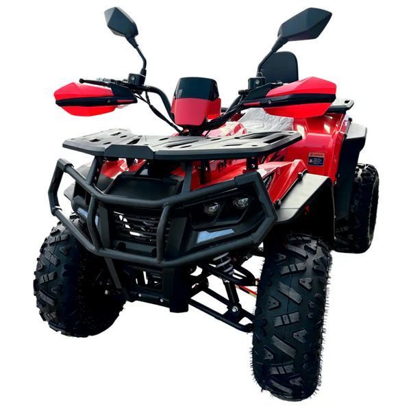 Акумуляторний квадроцикл Forte FFP1500, 1500 Вт, 60 В 20 Аг, до 30 км, червоний, для активного бездоріжжя BP-145439 фото