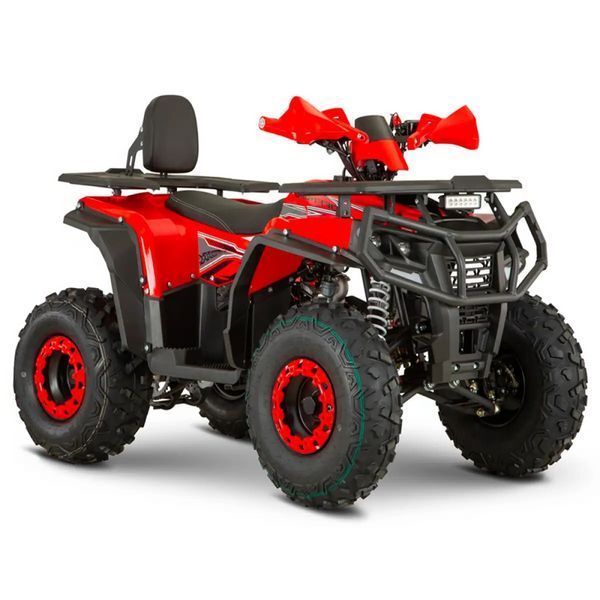 Акумуляторний квадроцикл Forte FFP1500, 1500 Вт, 60 В 20 Аг, до 30 км, червоний, для активного бездоріжжя BP-145439 фото