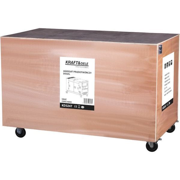 Дизельная генераторная установка Kraft&Dele KD3247 17/18 кВт, 25 л KD-KD3247 фото