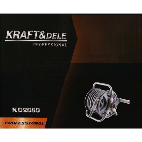 Катушка-тележка для садового шланга Kraft&Dele KD2080 40 м KD-KD2080 фото