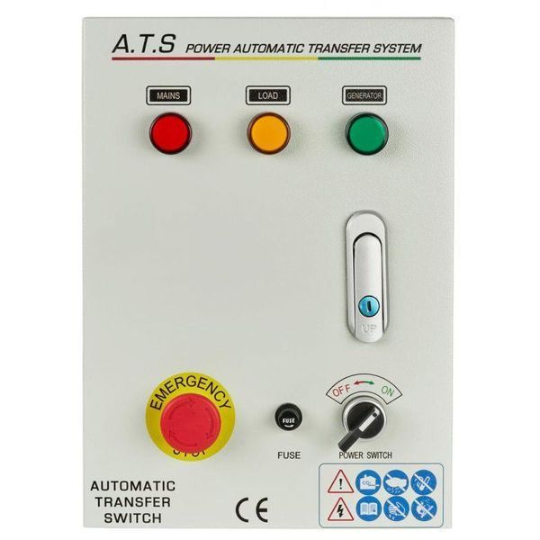 Блок АВР для генератора Kraft&Dele KD198-ATS 220/380 В KD-KD198-ATS фото