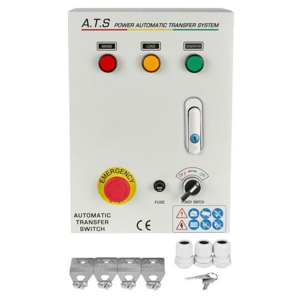 Блок АВР для генератора Kraft&Dele KD198-ATS 220/380 В KD-KD198-ATS фото