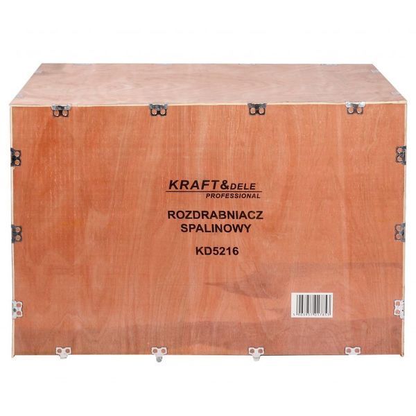 Гілкоподрібнювач на бензині Kraft&Dele KD5216 13 к.с. 100 мм із ручним запуском KD-KD5216 фото