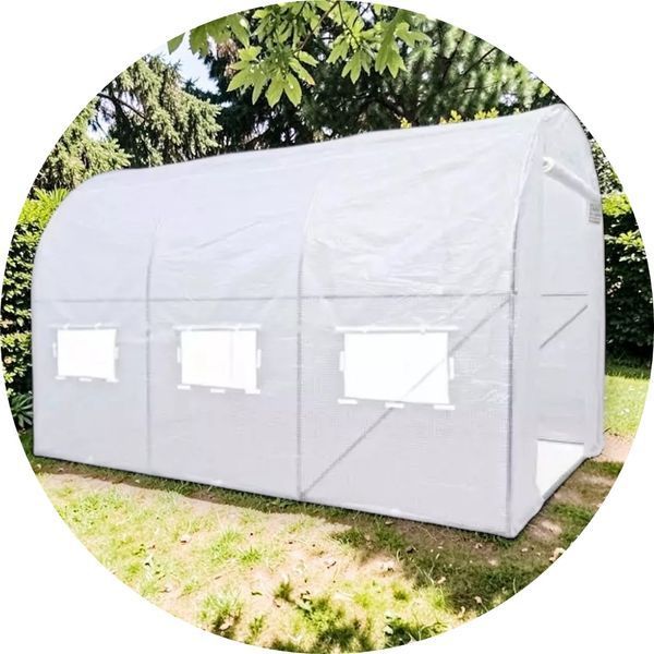 Садова аркова теплиця Helper HP-1134 3х2х2 м HP - 1134 фото