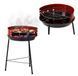 Круглый гриль для пикника 41x33.5x46.5 см Garden Line BBQ5276 гриль на ножках для дачи угольный гриль с решеткой для кемпинга CH-BBQ5276 фото 2