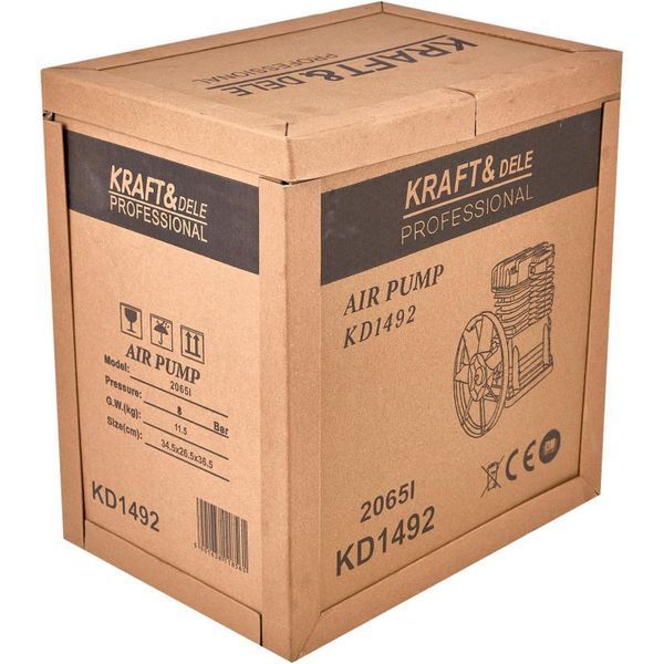 Компресорна головка Kraft&Dele KD1492 2.2 кВт, 8 бар KD-KD1492 фото