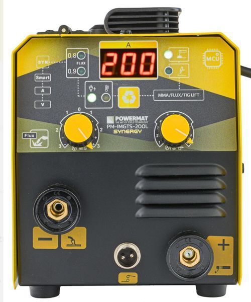 Инверторный сварочный полуавтомат Powermat PM1286 20-200 А PM-PM1286 фото