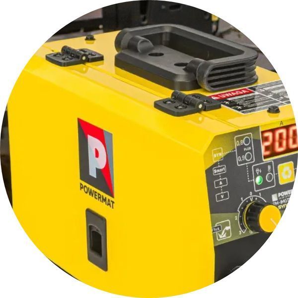 Инверторный сварочный полуавтомат Powermat PM1286 20-200 А PM-PM1286 фото