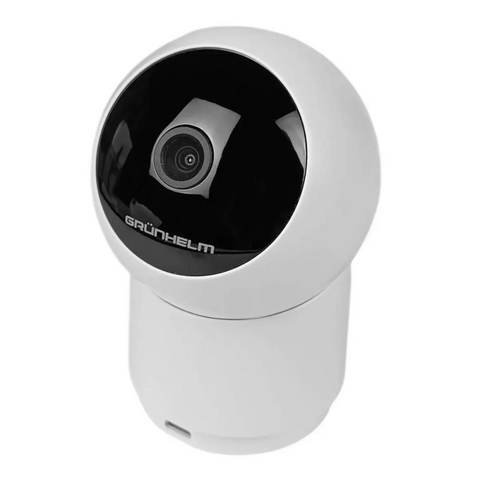 Внутренняя настольная IP-видеокамера 3 мП Full HD 1080p Wi-Fi 2.4 ГГц IP20 Grunhelm GIC-IPC208 внутренняя камера видеонаблюдения BP-143341 фото