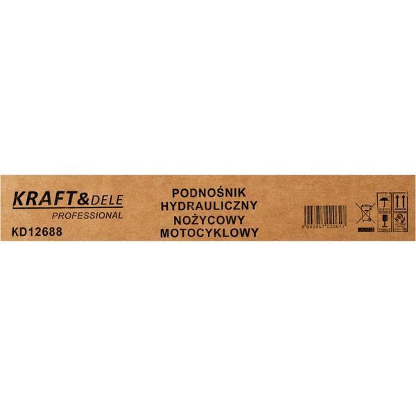 Гідравлічний мотопідйомник Kraft&Dele KD12688 500 кг KD-KD12688 фото