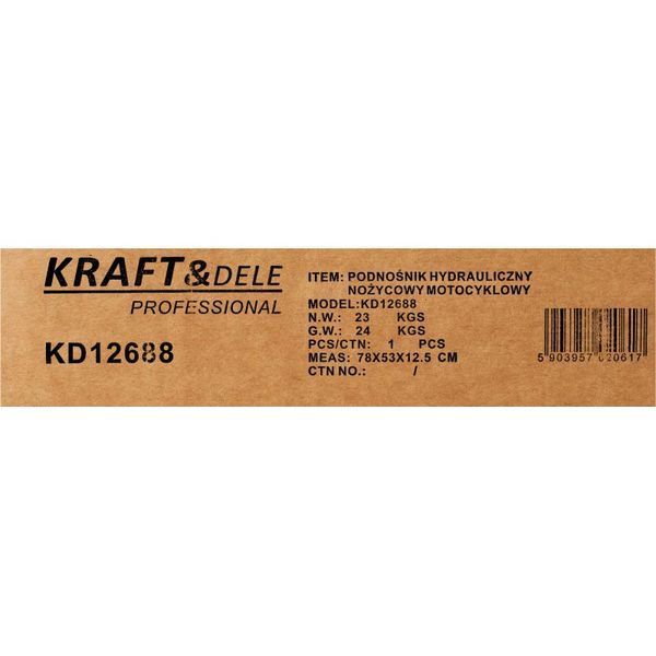 Гідравлічний мотопідйомник Kraft&Dele KD12688 500 кг KD-KD12688 фото