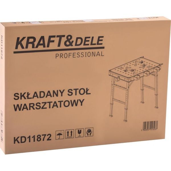 Верстак рабочий складной Kraft&Dele KD11872 845&times;600 мм, 454 кг KD-KD11872 фото