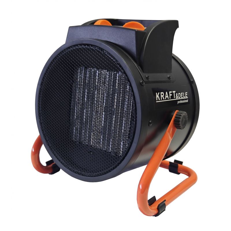 Електричний обігрівач з вентилятором Kraft&Dele KD11728 30/1750/3500 Вт, з термостатом, для швидкого обігріву приміщень