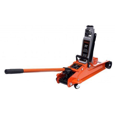 Низкопрофильный подкатной домкрат Kraft&Dele KD1307 3 т 85-385 мм для легковых авто KD-KD1307 фото