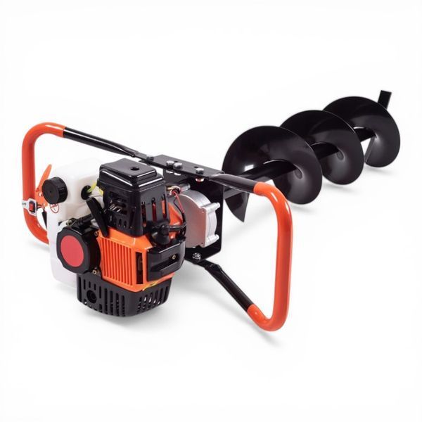 Бензобур для землі Boxer BX-122 5.2 к.с, 52 см&sup3;, 150-250 мм BO-BX-122 фото