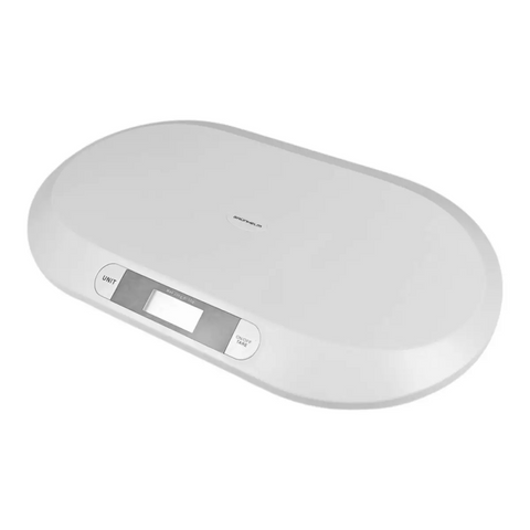 Весы для взвешивания младенцев 10 г 20 кг с функцией HOLD Grunhelm BAES-20W детские весы настольные весы для измерения веса детей BP-105926 фото