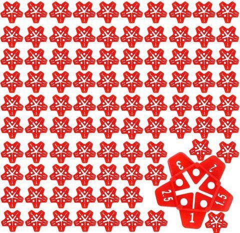 Хрестики-зірочки для плитки Tagred TA4128 50 шт TG-TA4128 фото