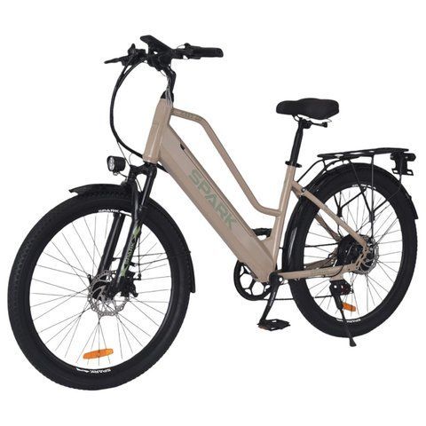 Акумуляторний велосипед 130 кг 65 км Spark E-CITY EASY GO 17" міський електровелосипед гірський велик дорожній велосипед з електромотором AM-239961 фото