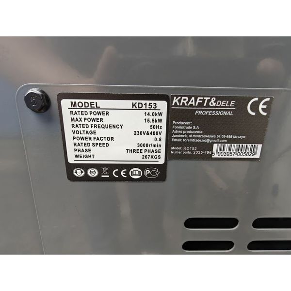 Электростанция дизельная Kraft&Dele KD153 14/15.5 кВт KD-KD153 фото