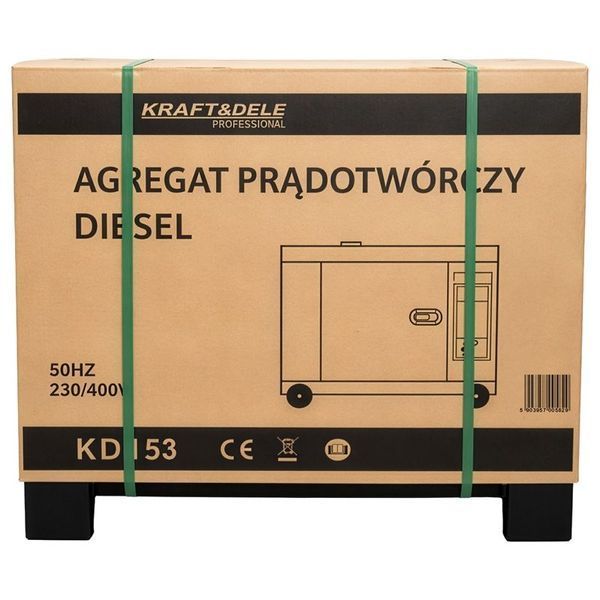 Электростанция дизельная Kraft&Dele KD153 14/15.5 кВт KD-KD153 фото