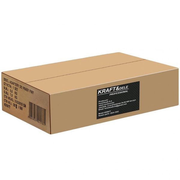 Набор адаптеров для гидравлического пресса Kraft&Dele KD5877 KD-KD5877 фото
