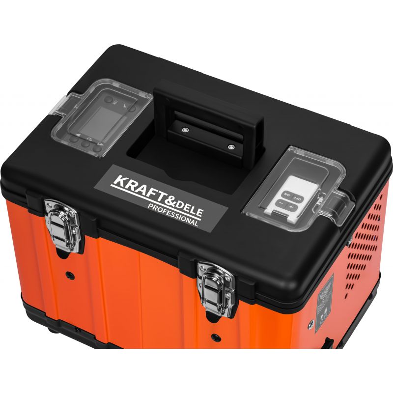 Автономный обогреватель на дизеле Kraft&Dele KD11784 9 кВт 12/24/230 В с закрытой камерой сгорания, для автономного обогрева авто, гаража и мастерской