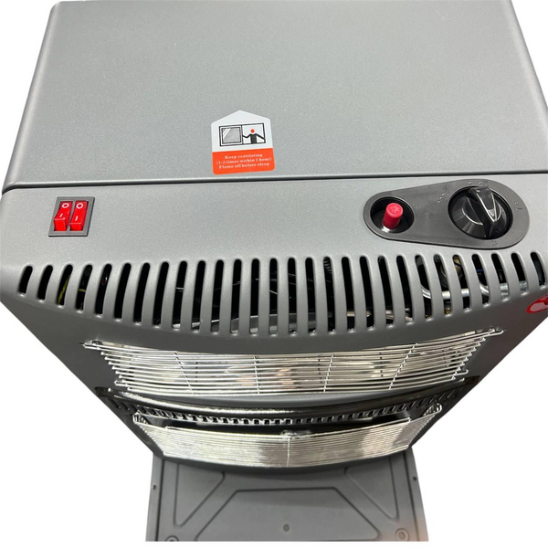 Готовий набір обігрівач газ/електро Tirex TRAPG180D + газовий балон Werk PROPAN-BUTAN 27 1500/4200 Вт 27 л для дому майстерні гаража ST-TRAPG180D + BP-125058 фото