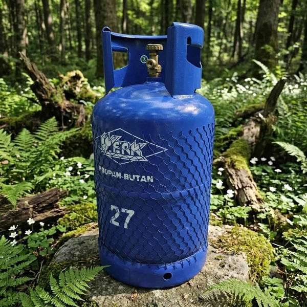 Готовий набір обігрівач газ/електро Tirex TRAPG180D + газовий балон Werk PROPAN-BUTAN 27 1500/4200 Вт 27 л для дому майстерні гаража ST-TRAPG180D + BP-125058 фото