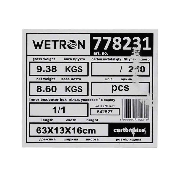 Скважинный насос Wetron 4QGDMw1.2-50-0.37 SG-778231 фото