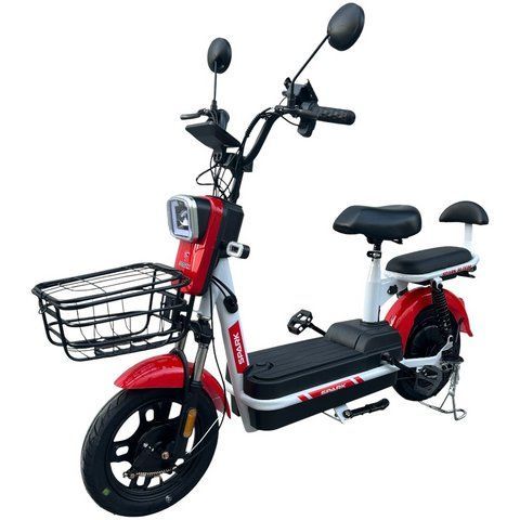 Электровелосипед Spark BLOOM 14" 48V/400W/12Ah Темно-красный AM-246423 фото