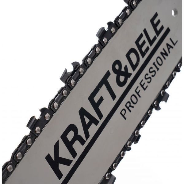 Акумуляторна болгарка + насадка ланцюгова пилка Kraft&Dele KD10624 20 В KD-KD10624 фото