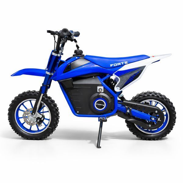 Дитячий електромотоцикл Forte PB1000E 1000 Вт, 30 км/год, 50 кг для двору та легкого бездоріжжя, синій BP-141272 фото