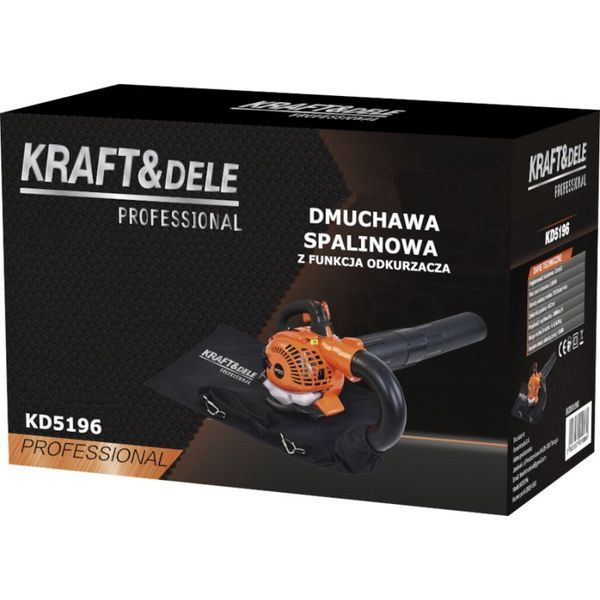 Бензиновая воздуходувка с режимом пылесоса Kraft&Dele KD5196 3.8 л.с KD-KD5196 фото