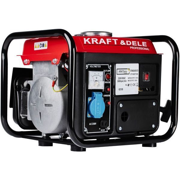 Бензиновий генератор Kraft&Dele KD109 2 кВт KD-KD109 фото