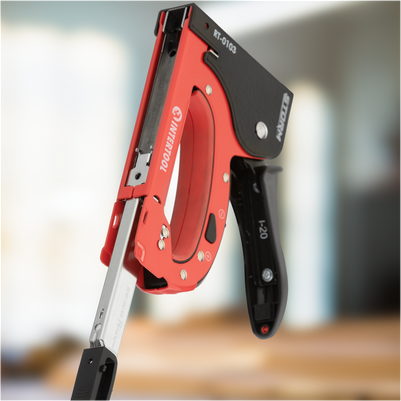 Степлер для скоб Storm Intertool RT-0103 11.3х0.7х4-14 мм будівельний степлер ручний степлер кріпильний текер для скоб степлери IT-RT-0103 фото